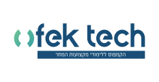 OFEK TECH - לוגו לאורך עם סלוגן צבע - שקוף